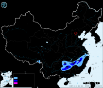 我国中东部有一次较大范围降水过程 内蒙古和东北地区有大风天气